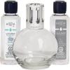 imageMAISON BERGER Lampe Berger Giftset  Home Fragrance Diffuser  Includes 2 Fragrances So Neutral and Ocean Breeze  250 milliliters  845 Fluid Ounces Starter SquareStarter Round