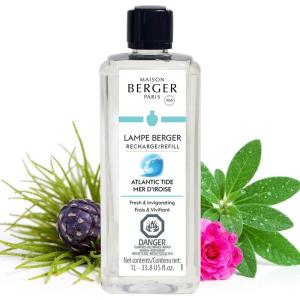 imageMAISON BERGER  Air Pur So Neutral  Lampe Berger Fragrance Refill for Home Fragrance Oil Diffuser  Air Freshener  338 Fluid Ounces  1 LiterAtlantic Tide