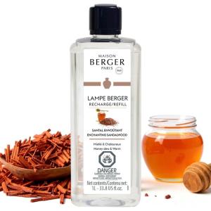 imageMAISON BERGER  Air Pur So Neutral  Lampe Berger Fragrance Refill for Home Fragrance Oil Diffuser  Air Freshener  338 Fluid Ounces  1 LiterEnchanting Sandalwood