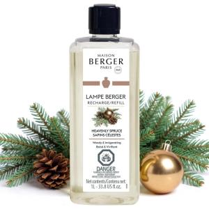 imageMAISON BERGER  Air Pur So Neutral  Lampe Berger Fragrance Refill for Home Fragrance Oil Diffuser  Air Freshener  338 Fluid Ounces  1 LiterHeavenly Spruce