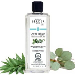 imageMAISON BERGER  Air Pur So Neutral  Lampe Berger Fragrance Refill for Home Fragrance Oil Diffuser  Air Freshener  338 Fluid Ounces  1 LiterNew Fresh Eucalyptus