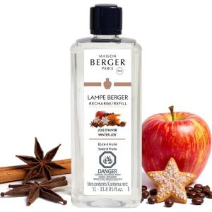 imageMAISON BERGER  Air Pur So Neutral  Lampe Berger Fragrance Refill for Home Fragrance Oil Diffuser  Air Freshener  338 Fluid Ounces  1 LiterWinter Joy