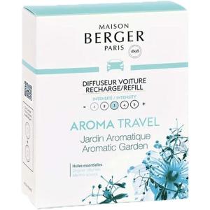 imageSet of 2 Car Odor Diffuser Refill  Ceramic System  46 weeks Ceramic Diffusion Time  Lampe Berger Fragrance  Made in France Citrus BreezeAroma Travel