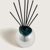 imageMAISON BERGER  Reed Diffuser  Model Mineral  Scented Bouquet with 6 Reed Sticks  315 x 315 x 945 inches  6 Fluid Ounces Lampe Berger Home Fragrance Bottle Blue White  Pure White TeaFrosted Emerald  Bleu Seduction