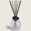 imageMAISON BERGER  Reed Diffuser  Model Mineral  Scented Bouquet with 6 Reed Sticks  315 x 315 x 945 inches  6 Fluid Ounces Lampe Berger Home Fragrance Bottle Blue White  Pure White TeaFrosted Emerald  Bleu Seduction
