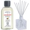 imageMaison Berger  Black Angelica  Air Freshener  Fragrance Refill for Reed Sticks and Ceramic Diffuser  676 Fluid Ounces  200 MillilitersClear
