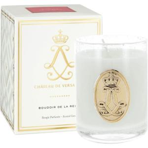 imageChteau de Versailles  FrenchMade Scented Candle Jar  Temple de LAmour  Made in France 100 Grams 25Hour Burn Time  315 x 315 x 385 inchesBoudoir de la Reine