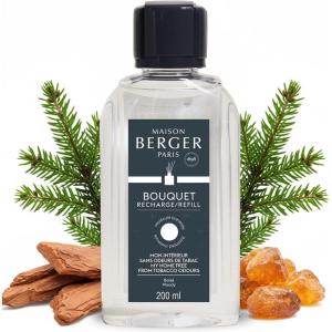 imageMaison Berger  Black Angelica  Air Freshener  Fragrance Refill for Reed Sticks and Ceramic Diffuser  676 Fluid Ounces  200 MillilitersAnti Tobacco Odor