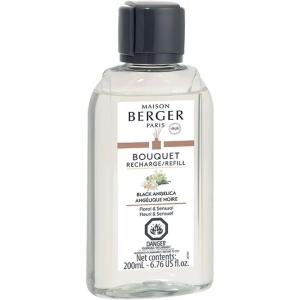 imageMaison Berger  Black Angelica  Air Freshener  Fragrance Refill for Reed Sticks and Ceramic Diffuser  676 Fluid Ounces  200 MillilitersBlack Angelica