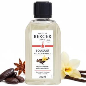 imageMaison Berger  Black Angelica  Air Freshener  Fragrance Refill for Reed Sticks and Ceramic Diffuser  676 Fluid Ounces  200 MillilitersClear