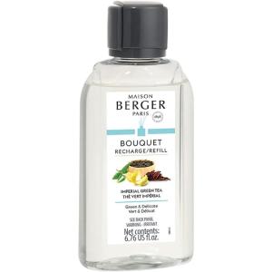 imageMaison Berger  Black Angelica  Air Freshener  Fragrance Refill for Reed Sticks and Ceramic Diffuser  676 Fluid Ounces  200 MillilitersImperial Green Tea