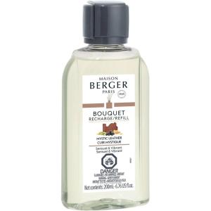 imageMaison Berger  Black Angelica  Air Freshener  Fragrance Refill for Reed Sticks and Ceramic Diffuser  676 Fluid Ounces  200 MillilitersMystic Leather
