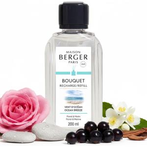 imageMaison Berger  Black Angelica  Air Freshener  Fragrance Refill for Reed Sticks and Ceramic Diffuser  676 Fluid Ounces  200 MillilitersOcean Breeze