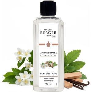 imageMaison Berger  Bleu Seduction  Lampe Berger Fragrance Refill Oil for Home Diffusers  Luxury Air Freshener with Grapefruit Marine Notes ampamp Sandalwood  169 Fl Oz 500mlHome Sweet Home