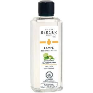 imageMaison Berger  Bleu Seduction  Lampe Berger Fragrance Refill Oil for Home Diffusers  Luxury Air Freshener with Grapefruit Marine Notes ampamp Sandalwood  169 Fl Oz 500mlLemon Flower