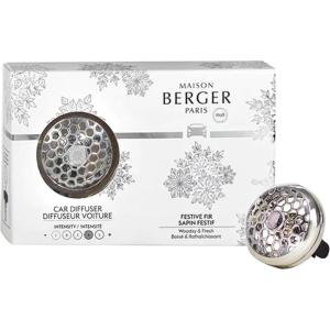 imageMAISON BERGER  Refillable Car Air Freshener Vent Clip Diffuser Set  31 x 2 x 08 inches  Made in France Vanilla MagnificenceFestive Fir