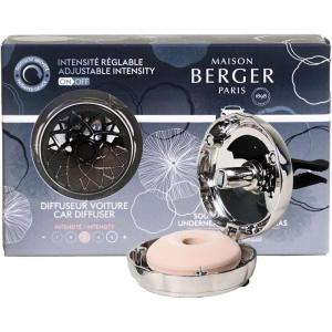 imageMAISON BERGER  Refillable Car Air Freshener Vent Clip Diffuser Set  31 x 2 x 08 inches  Made in France Vanilla MagnificenceUnderneath the Magnolias