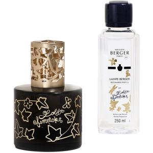 imageMAISON BERGER  Giftset Lampe Berger  Model Lolita Lempicka  Home Fragrance Diffuser  47 x 32 x 32 inches  Includes Fragrance 250 milliliters  845 Fluid Ounces BlackBlack
