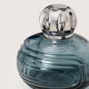 imageMAISON BERGER  Enigma Lampe Berger  Art Deco 2in1 OdorNeutralizing and Fragrance Catalytic Lamp 386 mL  1305 fl oz  No Fragrance Included  Made in France BlueBlue