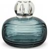 imageMAISON BERGER  Enigma Lampe Berger  Art Deco 2in1 OdorNeutralizing and Fragrance Catalytic Lamp 386 mL  1305 fl oz  No Fragrance Included  Made in France BlueBlue