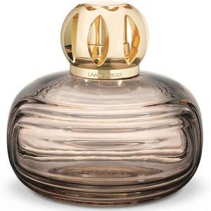 imageMAISON BERGER  Enigma Lampe Berger  Art Deco 2in1 OdorNeutralizing and Fragrance Catalytic Lamp 386 mL  1305 fl oz  No Fragrance Included  Made in France BlueBrown
