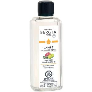 imageMaison Berger Citrus Breeze Refill Oil for Lampe Berger Diffusers  Luxury Air Freshener with Fresh Cut Grass Lemon Zest Tea Leaves amp Sandalwood  169 Fl Oz 500ml