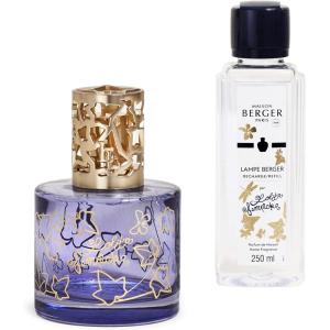 imageMAISON BERGER  Giftset Lampe Berger  Model Lolita Lempicka  Home Fragrance Diffuser  47 x 32 x 32 inches  Includes Fragrance 250 milliliters  845 Fluid Ounces ClearViolet