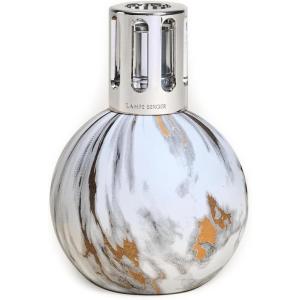 imageMAISON BERGER  Lampe Berger Model Marbrure  Home Fragrance Lamp Diffuser  53 x 35 x 37 Inches WhiteWhite