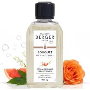 imageMAISON BERGER  Reed Diffuser Fragrance Refills  676 fl oz 200 mL  Home Fragrance Oil for Reed amp Ceramic Diffusers  Made in France Lemon FlowerExquisite Sparkle