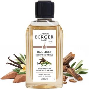 imageMAISON BERGER  Reed Diffuser Fragrance Refills  676 fl oz 200 mL  Home Fragrance Oil for Reed amp Ceramic Diffusers  Made in France Lemon FlowerUnder the Olive Tree