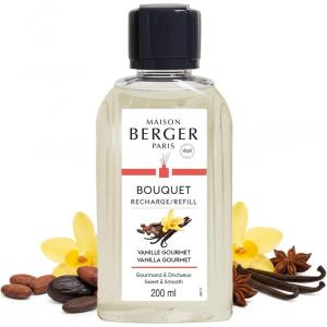 imageMAISON BERGER  Reed Diffuser Fragrance Refills  676 fl oz 200 mL  Home Fragrance Oil for Reed amp Ceramic Diffusers  Made in France Lemon FlowerVanilla Gourmet