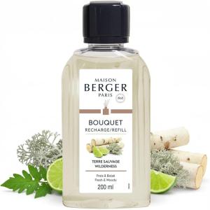 imageMAISON BERGER  Reed Diffuser Fragrance Refills  676 fl oz 200 mL  Home Fragrance Oil for Reed amp Ceramic Diffusers  Made in France Lemon FlowerWilderness