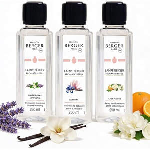 image:imageMaison Berger Trio Ophelia Lampe Berger Refill Set 3 x 250 mL for Catalytic Lamps with Air Pur System Lamp Sold Separately Up to 40 Hours per Bottle Helps Neutralize Odors at HomeTrio Ophelia