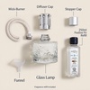 image:imageMaison Berger Mirage Lampe Berger Starter Set Clear Festive Fir  Decorative Catalytic Lamp Air Pur System Includes 250ml Festive Fir Refill Woody Pine Scent Flameless Made in FranceClear