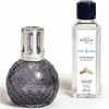 image:imageMAISON BERGER Disco Lamp Gift Set  Grey Checkerboard Catalytic Air Purifier amp Fragrance Diffuser with Pure White Tea Refill Odor Neutralizing Home Care Made in France  250 mL 845 fl ozGrey  Pure White Tea