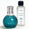 image:imageMAISON BERGER Disco Lamp Gift Set  Grey Checkerboard Catalytic Air Purifier amp Fragrance Diffuser with Pure White Tea Refill Odor Neutralizing Home Care Made in France  250 mL 845 fl ozGreen  Ocean Breeze