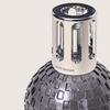 image:imageMAISON BERGER Disco Lampe Berger Gift Set Pink Black Angelica  Lacquered Glass Catalytic Lamp Set 250 ml Black Angelica Refill Helps Neutralize Odors then Perfumes Made in FranceGrey  Pure White Tea