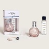 image:imageMAISON BERGER Disco Lampe Berger Gift Set Pink Black Angelica  Lacquered Glass Catalytic Lamp Set 250 ml Black Angelica Refill Helps Neutralize Odors then Perfumes Made in FrancePink  Black Angelica